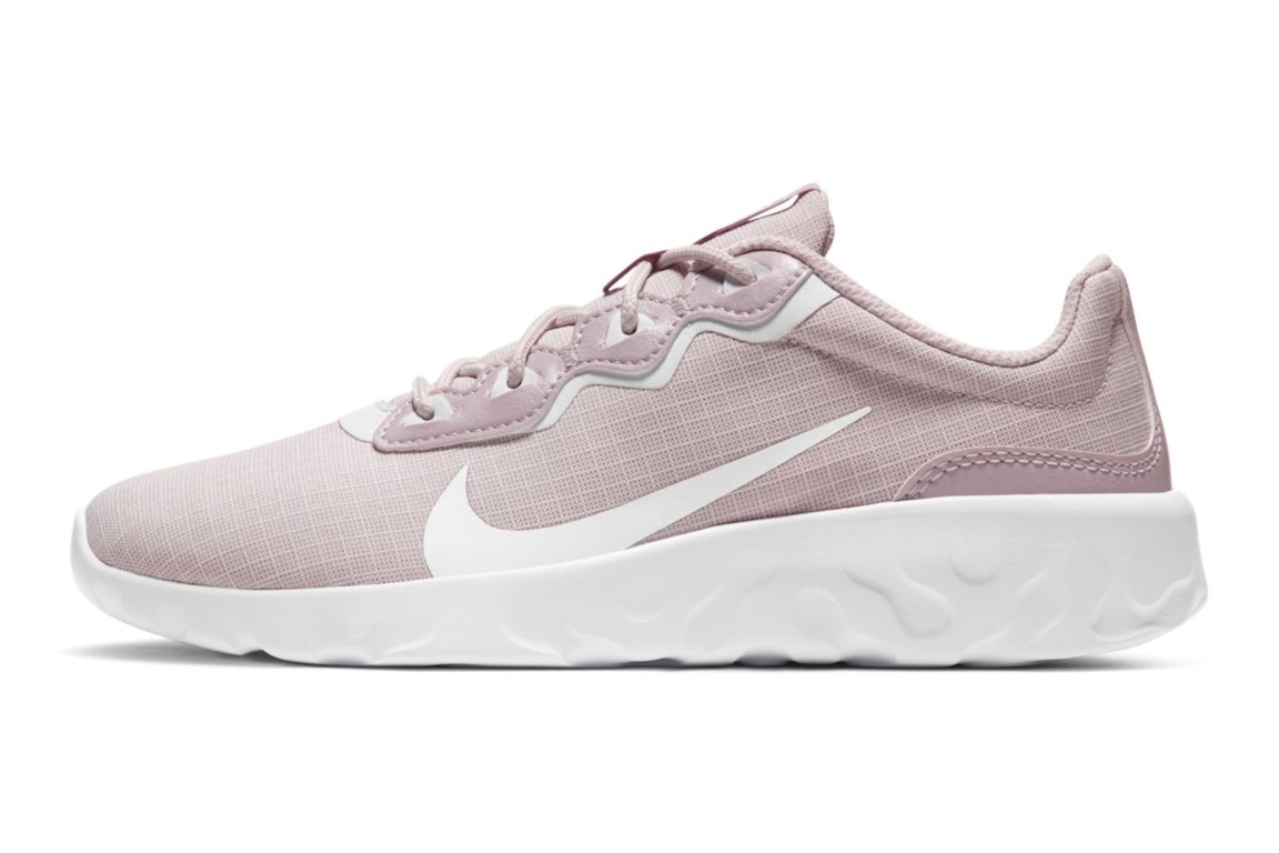 Pre-owned Nike Explore Strada Barely Rose (women's) In Barely Rose/white/plum Chalk