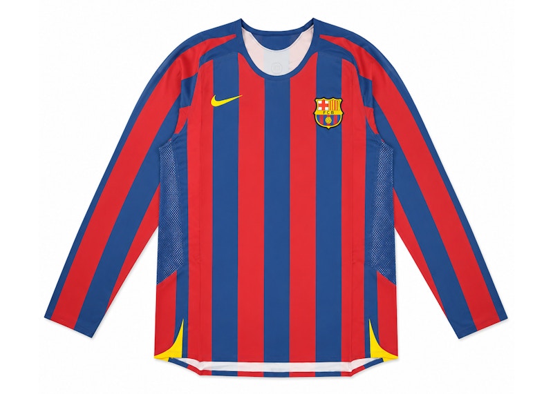 Nike FC Barcelona Re-Issue 2005/06 Ronaldinho #10 Home Jersey