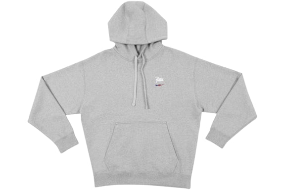 Nike FC Barcelona x Patta Solo Swoosh Hoodie Grey