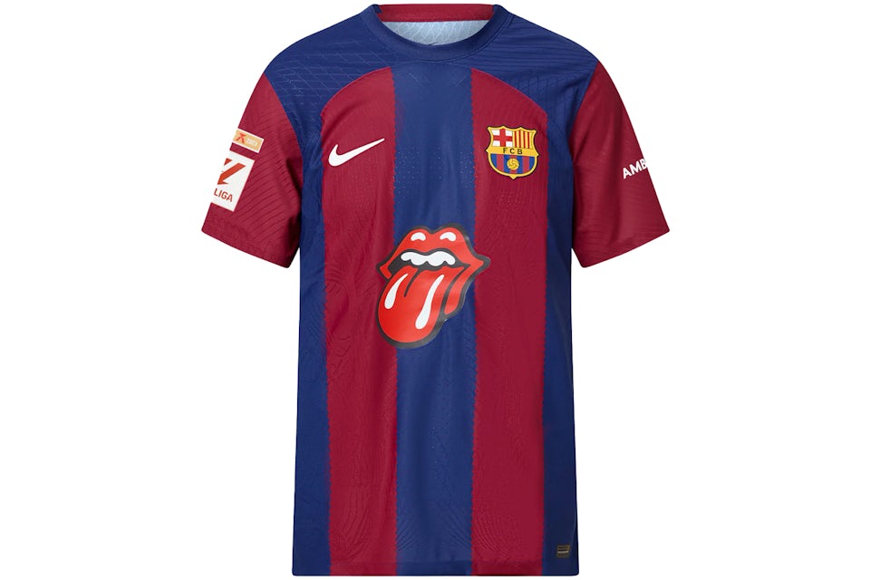 Nike FC Barcelona x The Rolling Stones 23/24 Jersey Multicolor
