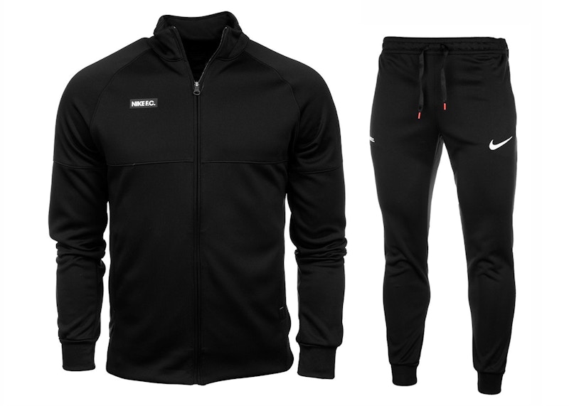 Nike dri fit outlet tracksuit black