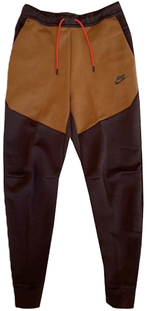 Nike Fleece Tech Lounge Pants Brown Basalt/Pecan Men's - SS22 - US