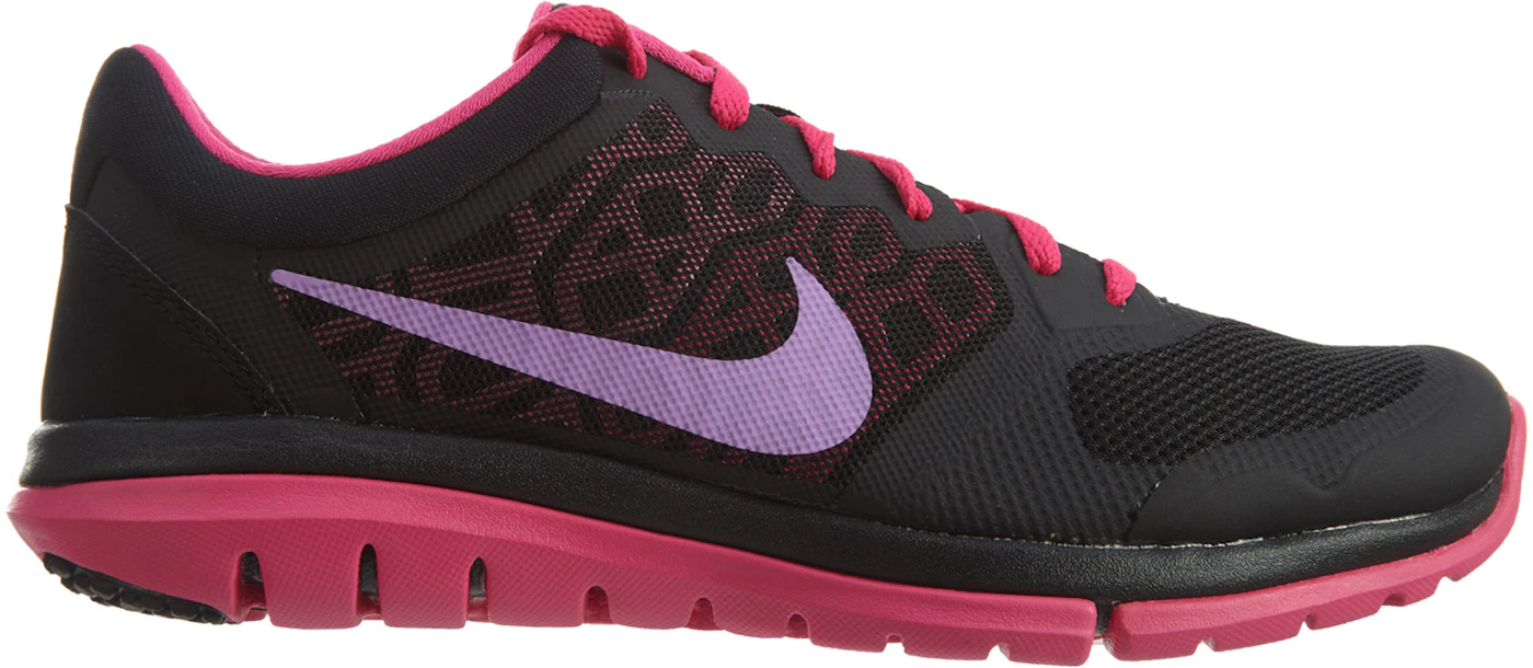 Nike Flex 2015 Rn Msl Black Fuchsia Glow-Pink Flow-Pink (W) - 724987-007 - ES