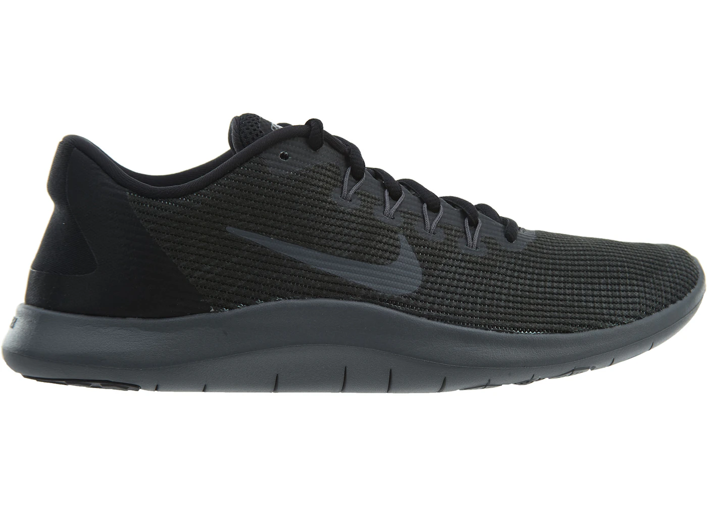 Nike Flex 2018 Rn Black Dark Grey-Anthracite (Women's) - AA7408-002 - US