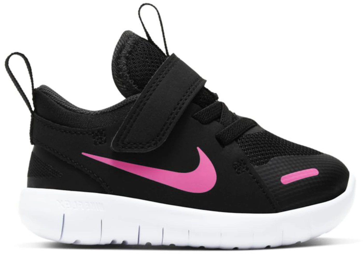 Nike Flex Contact 4 Black Pink Glow (TD) Toddler - CJ2073-002 - US
