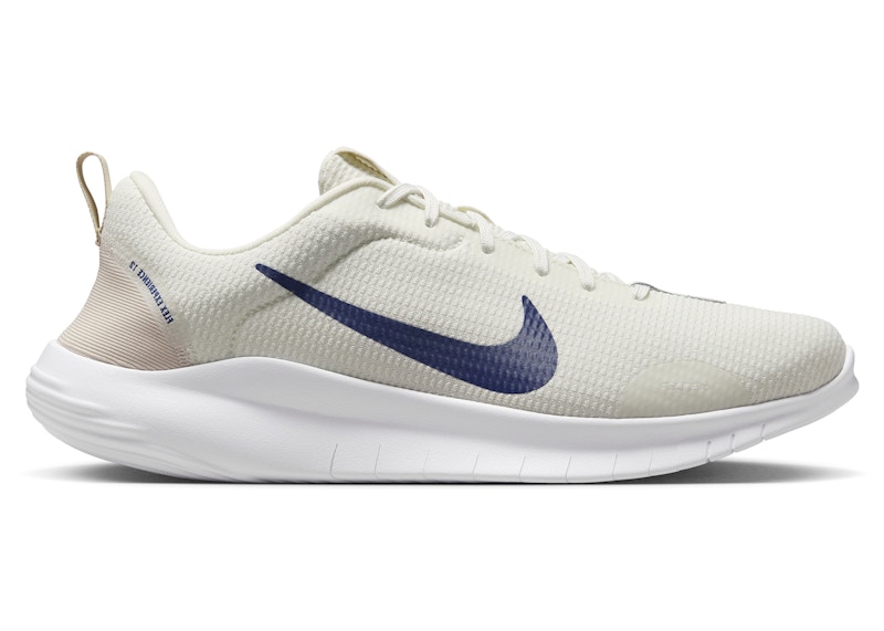 Nike Flex Experience Run 12 Sail Light Orewood Brown Deep Royal Blue - DV0740-103
