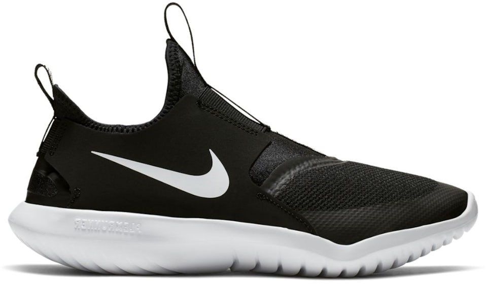(GS) Nike Runner AT4662-001 Kids\' Flex US - - Black