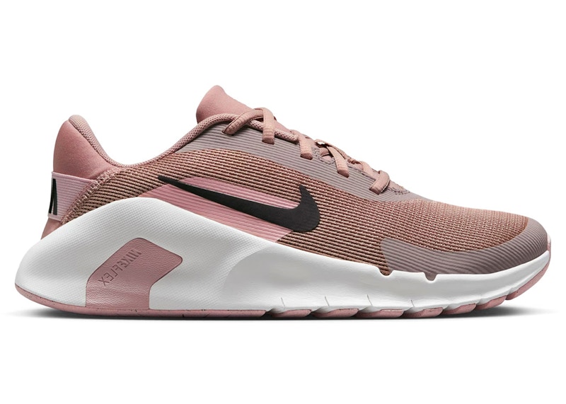 Pre-owned Nike Flex Train (women's) Sneakers In Malt/silt Red/sail