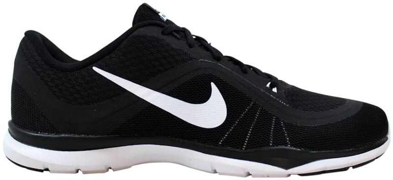 Nike training flex on sale trainers in black