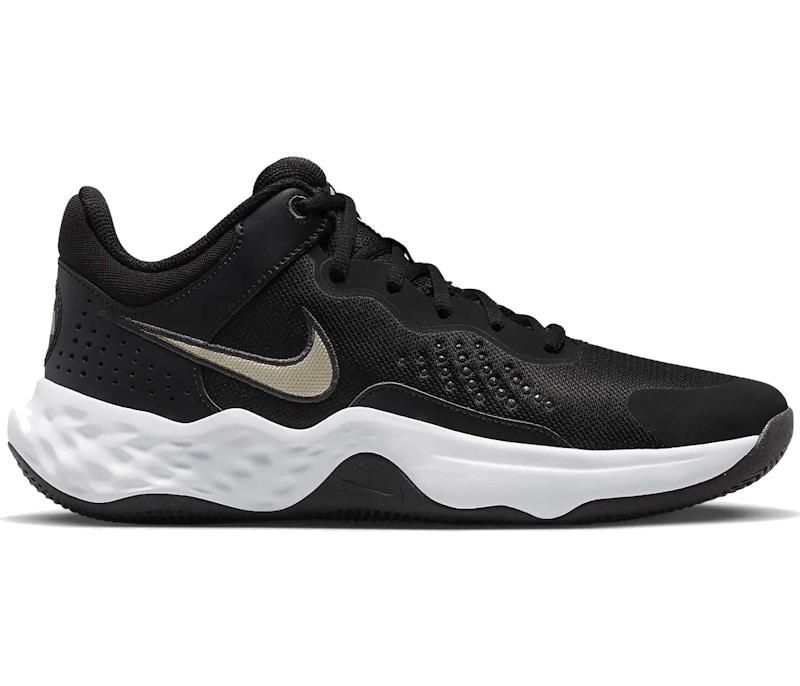 Nike flyby low cheap black gold