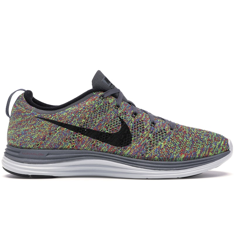 Nike Flyknit Lunar Multi-Color Men's 554887-004 US