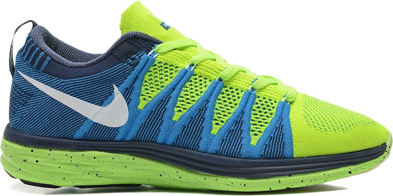 Nike flyknit lunar on sale 2 hombre azul