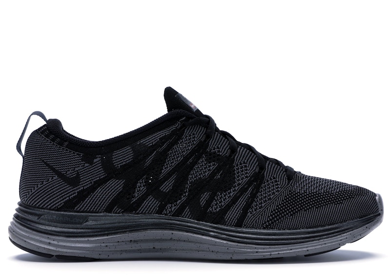 Nike Flyknit Lunar1+ Supreme Black Nike Flyknit Lunar1+ Supreme Black