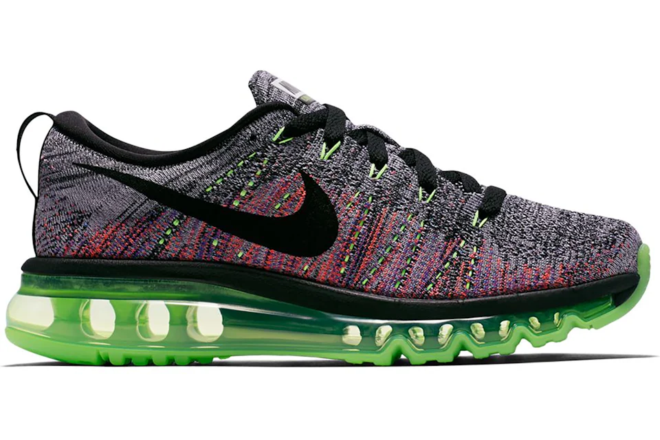 Nike Flyknit Max Ghost Green Multi Color Women s 620659 103 US