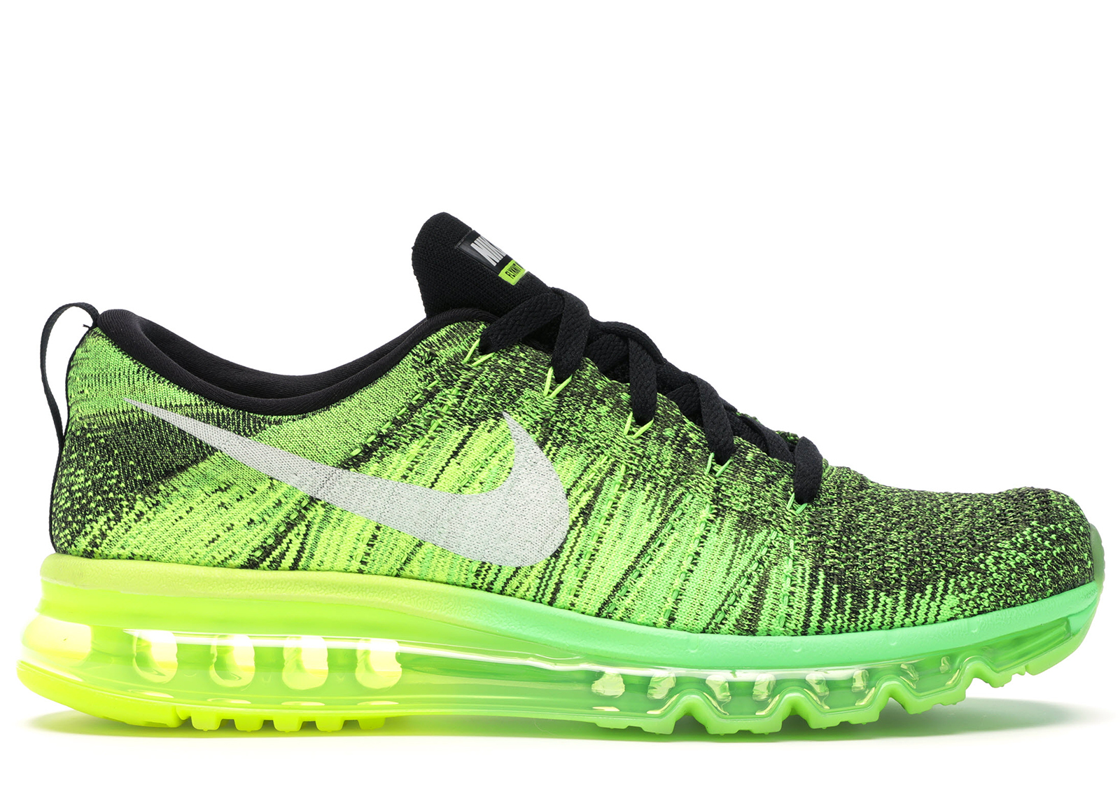 Nike Flyknit Max Voltage Green Men's - 620469-007 - US
