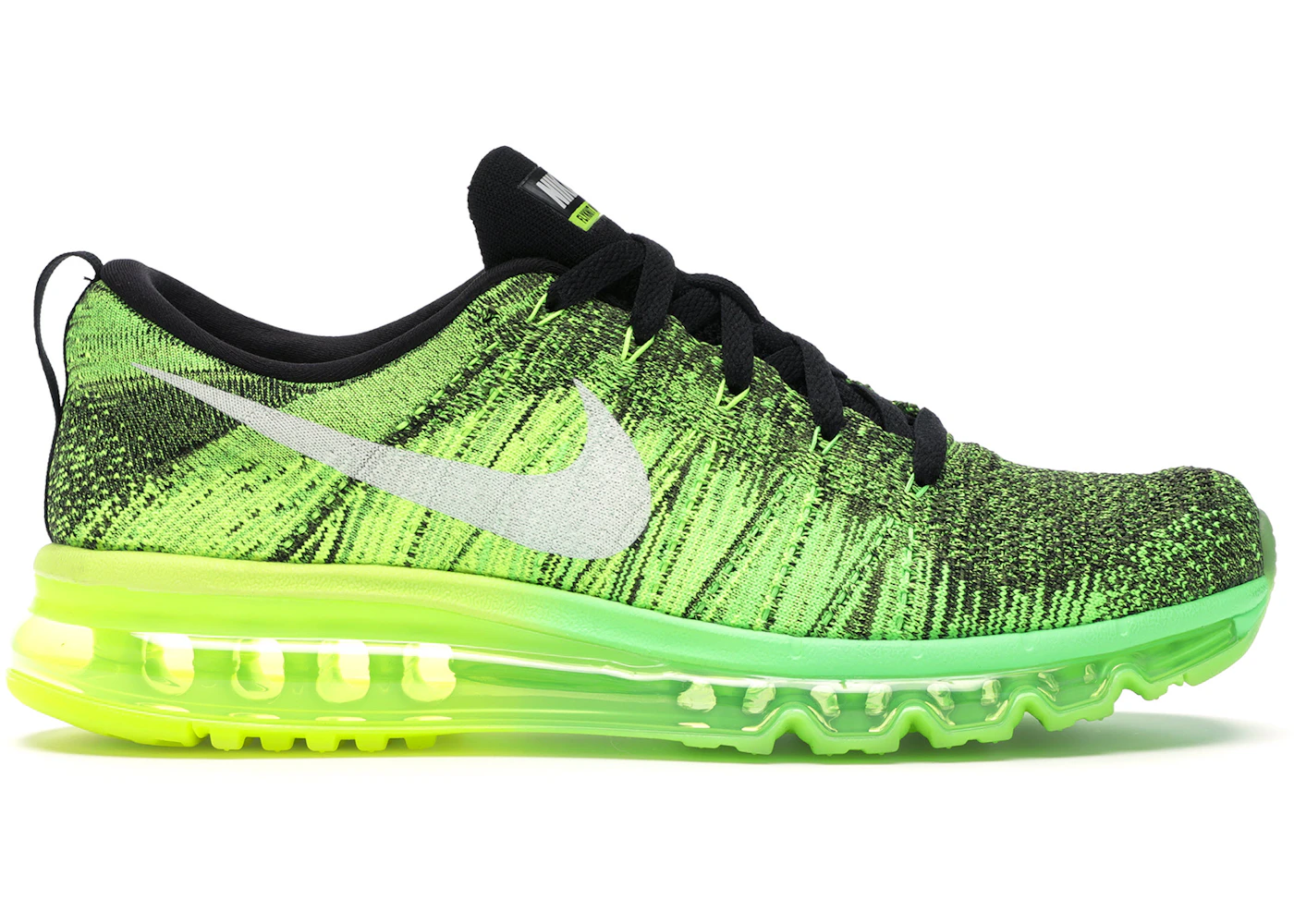 Nike Flyknit Max Voltage Green Men's - 620469-007 - US