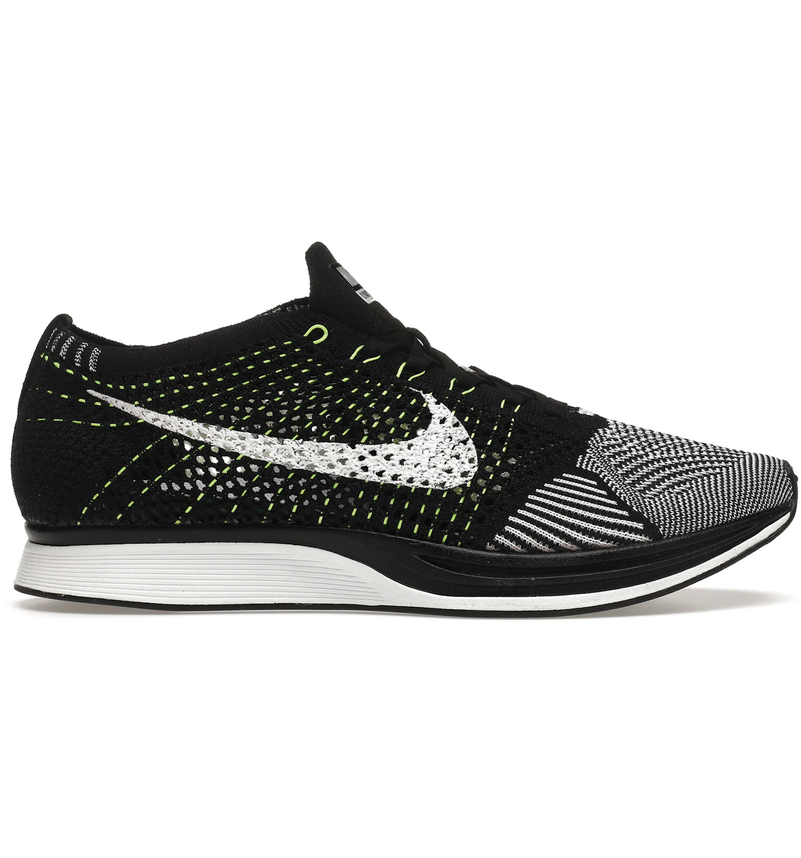 Nike flyknit racer grey volt black Clearance