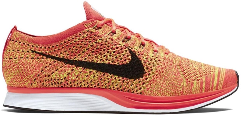 Nike flyknit racer discount orange