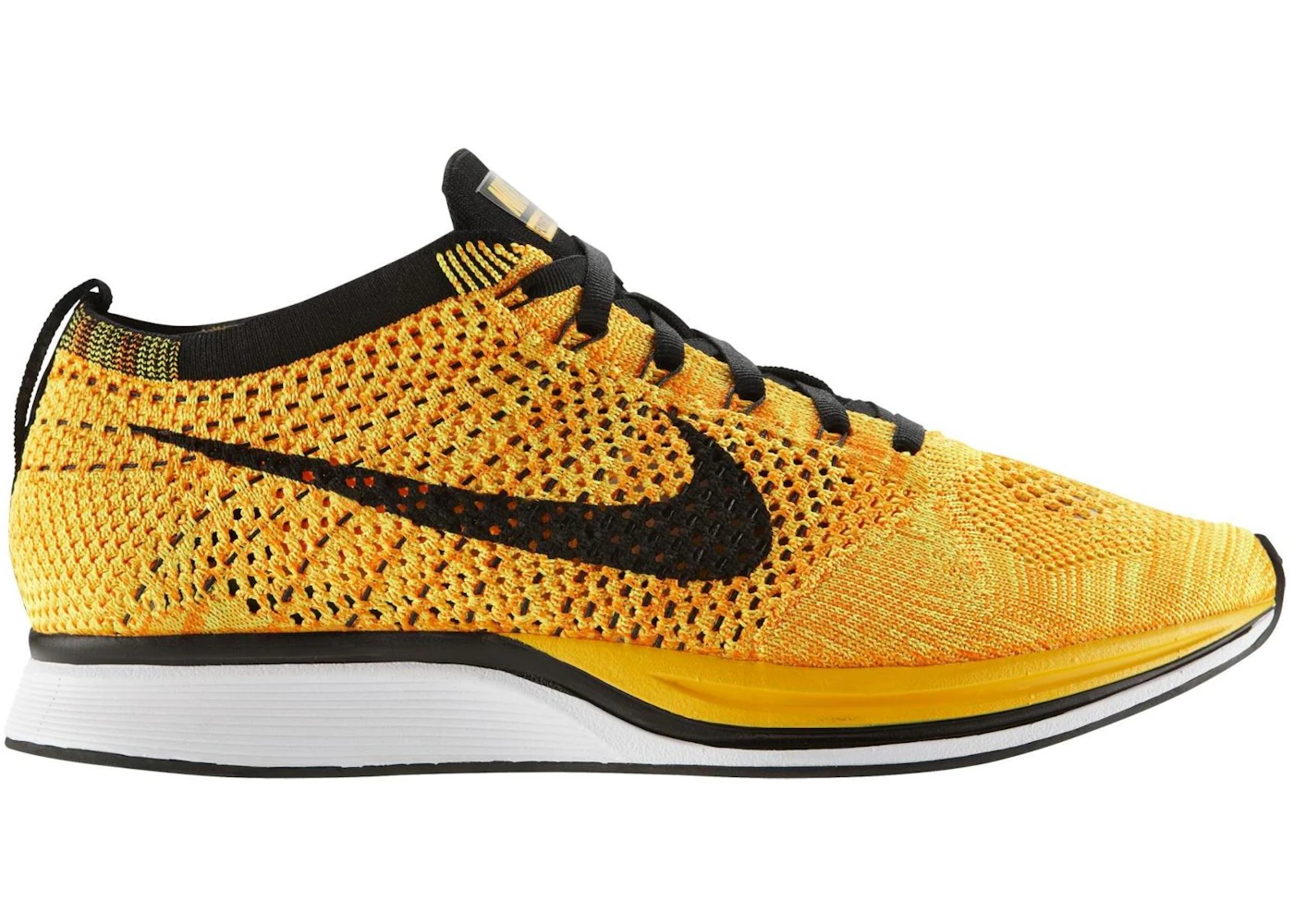 Nike flyknit racer yellow jordan Clearance