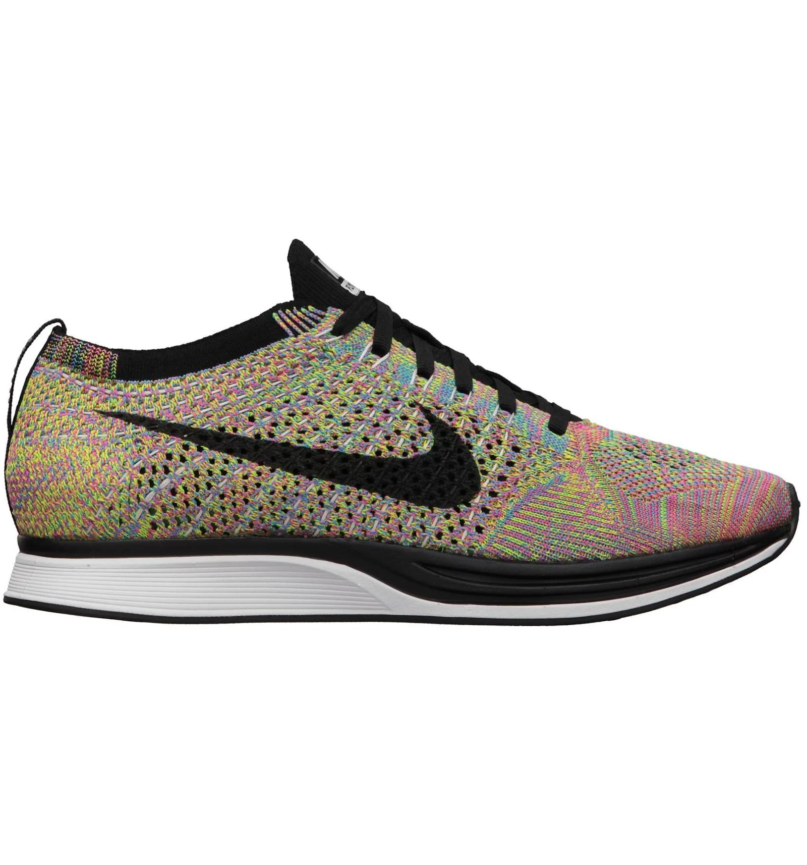 Nike flyknit racer multicolour Clearance