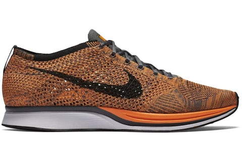 Sneakers Nike Racer Orange Nike Flyknit Racer Orange Dark Grey