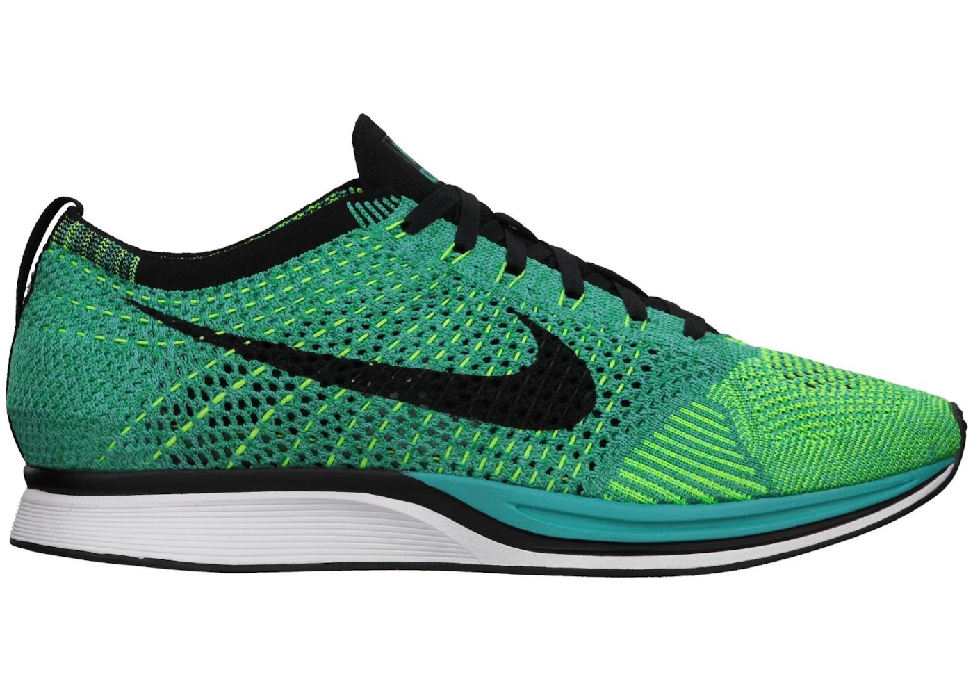 Nike Flyknit Racer Sport Turquoise Lucid Green Men's 526628-300 US