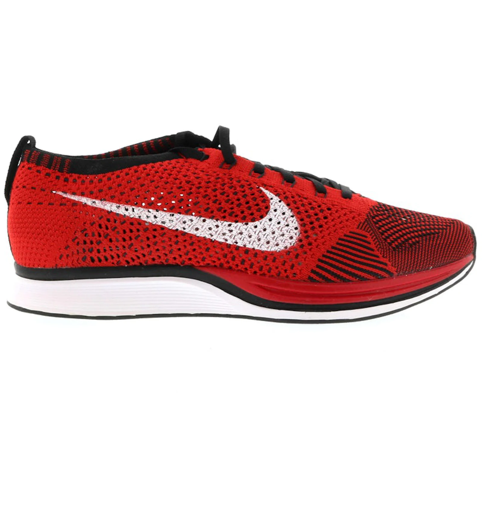 Nike flyknit trainer red black hotsell