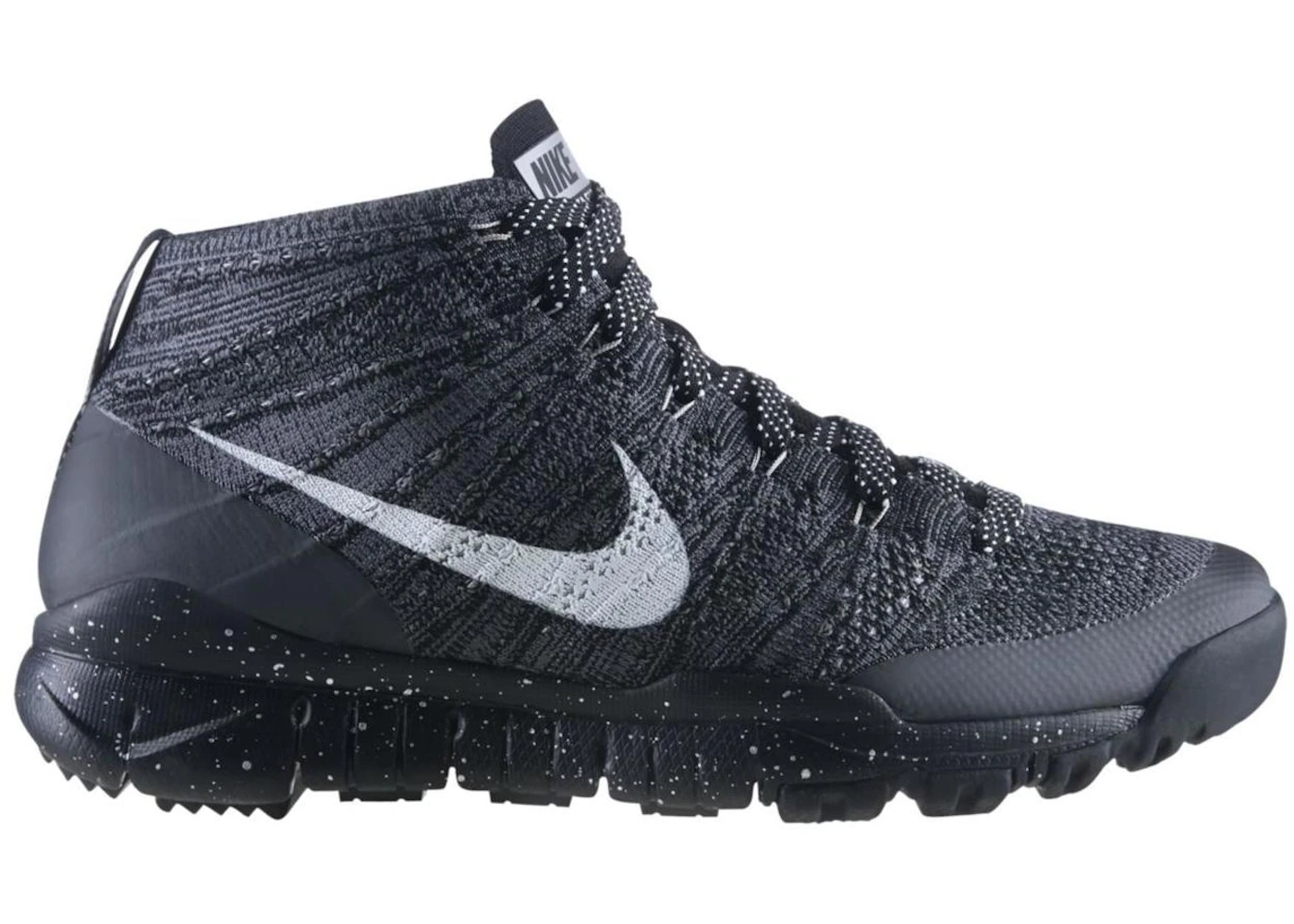Nike Flyknit Trainer Chukka FSB Black Charcoal Europe Men's - 625009-002 - US