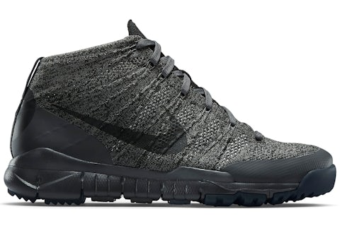 Nike Flyknit Trainer Chukka SFB ACG Black Anthracite Men s 728656 001 US