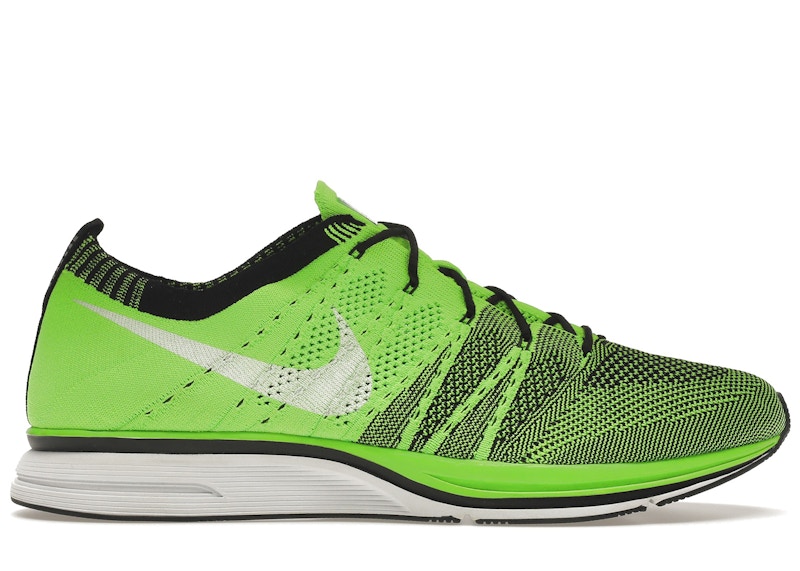 Nike flyknit shop trainer womens green