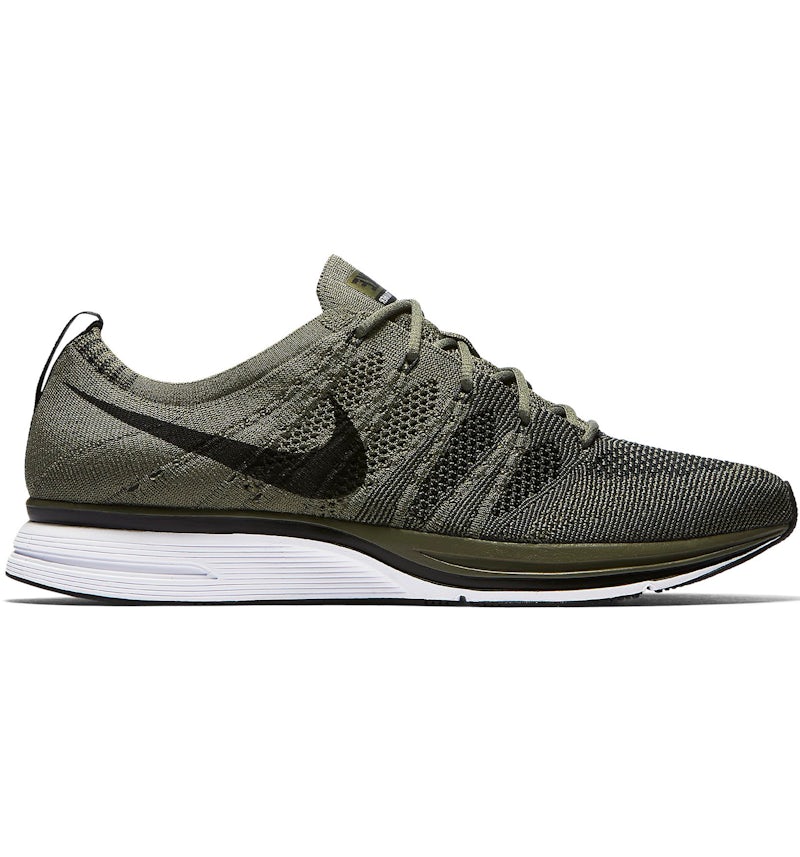 Nike Flyknit Trainer Medium Olive Men s AH8396 200 GB