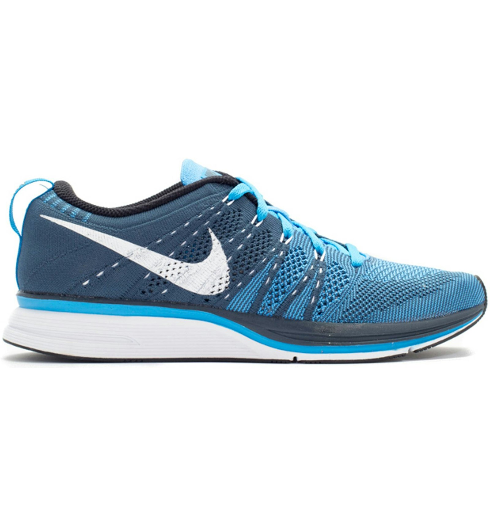 Nike flyknit trainer blue Clearance