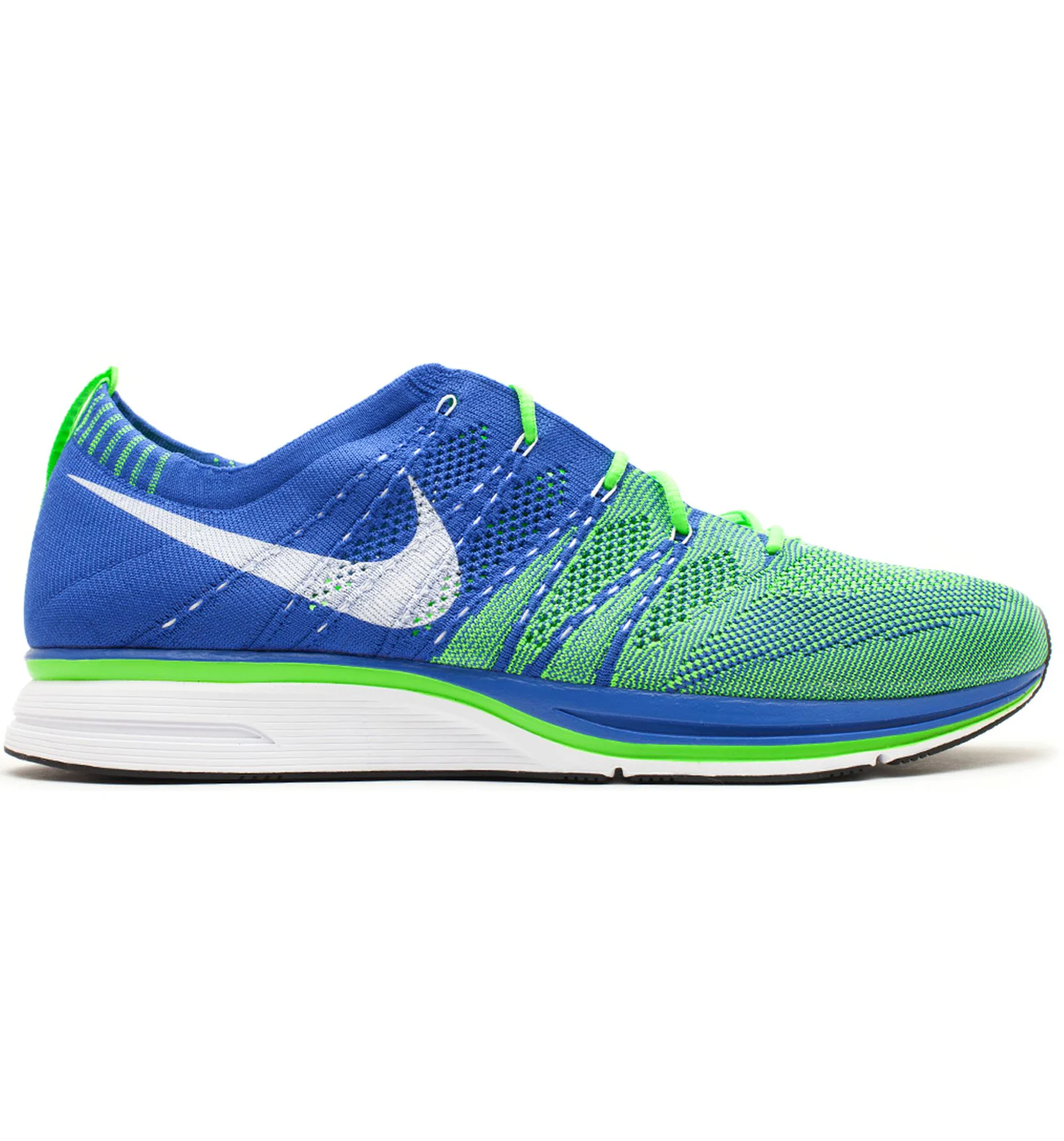 Nike Flyknit Trainer Varsity Royal Electric Green Men s 532984