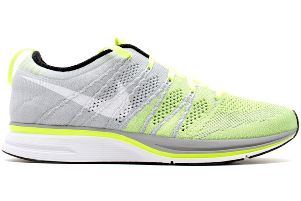 Nike Flyknit Trainer Volt White 532984 714 JP