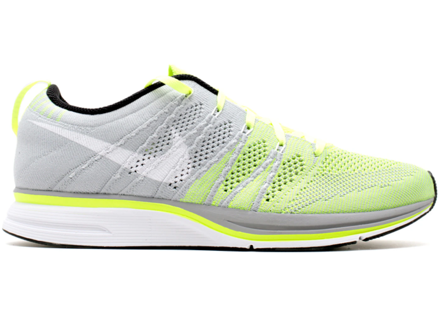 Nike Flyknit Trainer Volt White Men's - 532984-714 - US