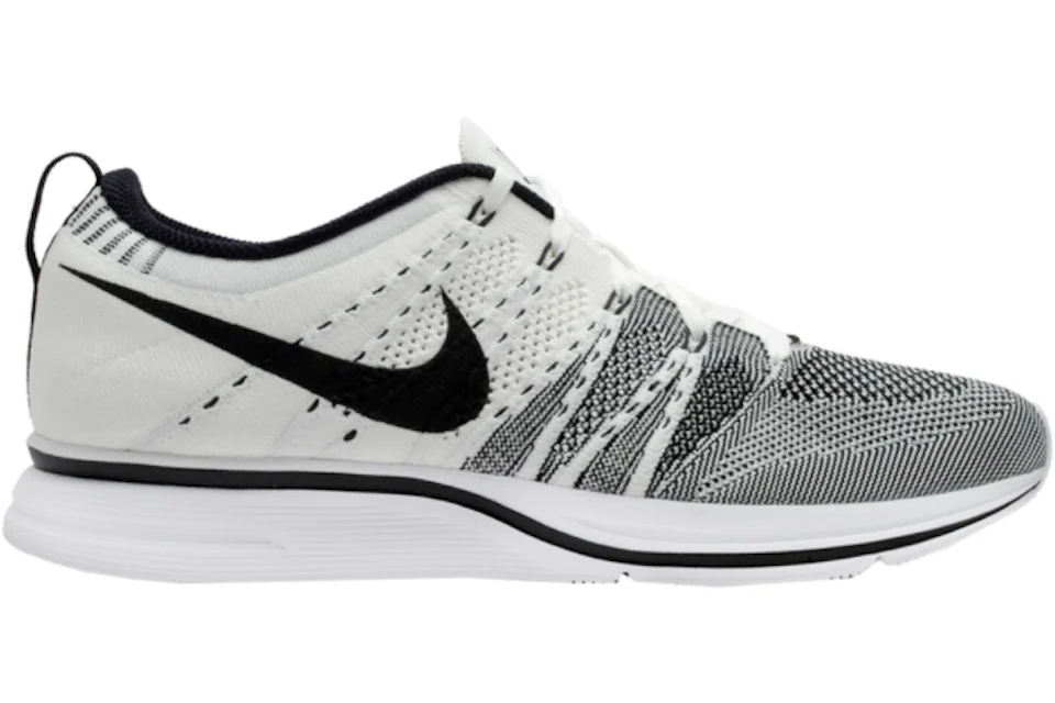 Nike Flyknit Trainer White Black 2012 Men s 532984 100 US