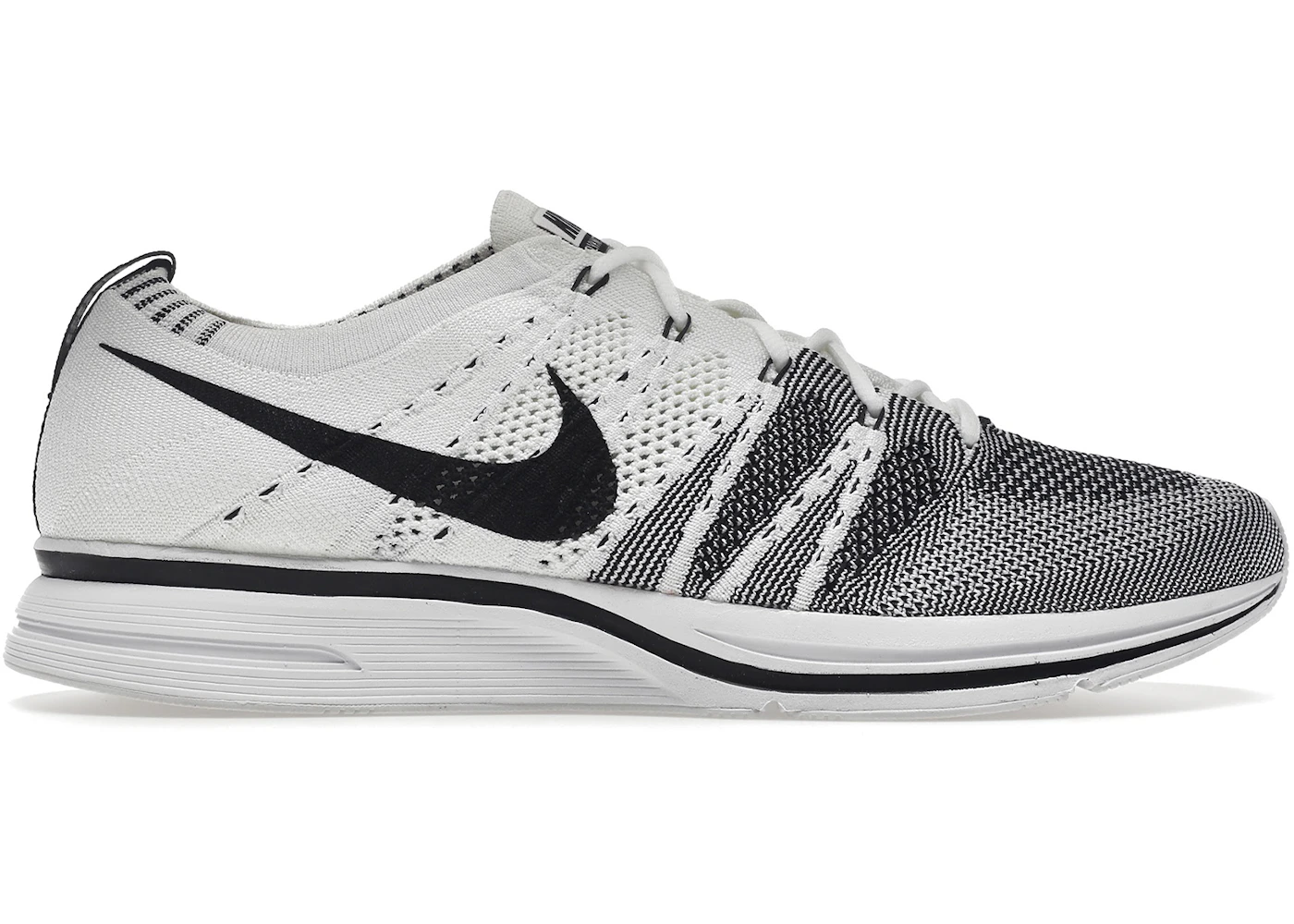 Nike flyknit trainer white black 2017 Clearance