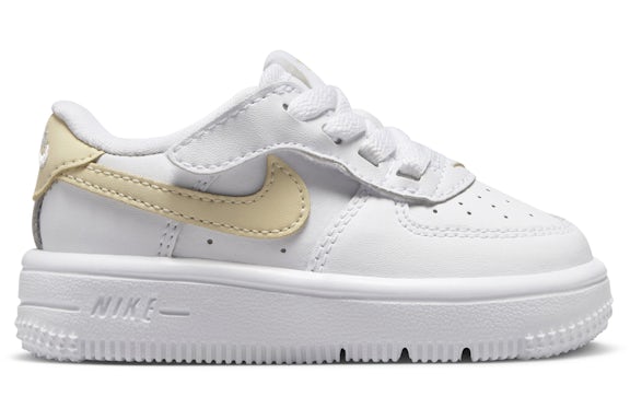 Nike Force 1 Low EasyOn Weiß Hell Khaki (I)