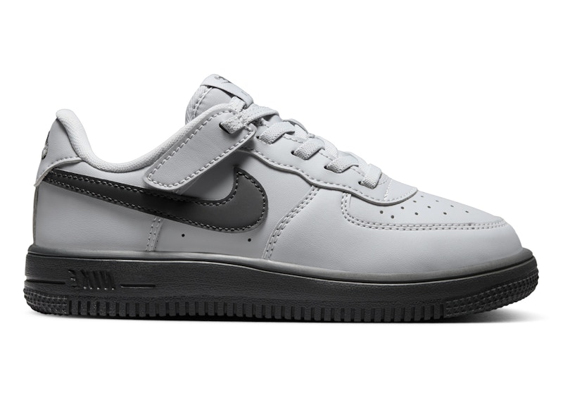 Pre-owned Nike Force 1 Low Easyon Sneakers In Wolf Grey/dark Smoke Grey