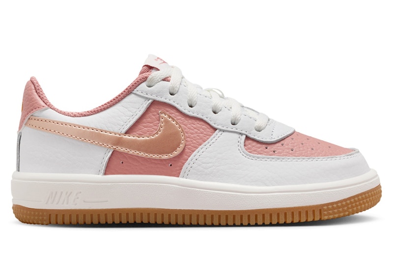 Nike Force 1 Low Rust Pink Metallic Red Bronze (PS)