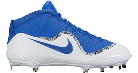 Nike Force Air Trout 4 Pro Metal Cleat Game Royal White