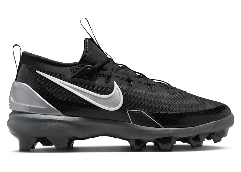 Nike Force Trout 9 Elite MCS Black White Anthracite Metallic Silver - FZ0884-001