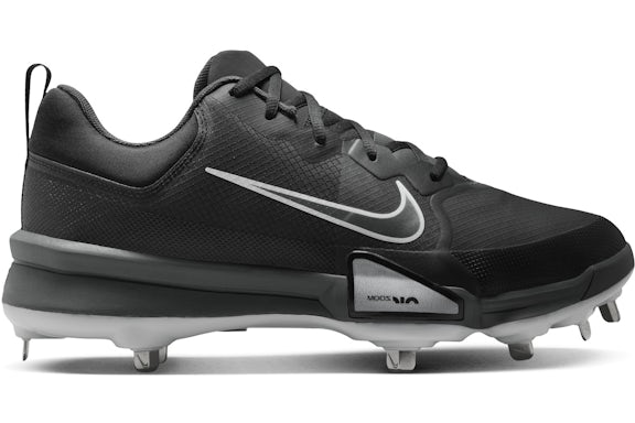 Nike Force Zoom Trout 9 Pro Schwarz Anthrazit Weiß Metallic Silber