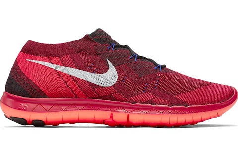 Nike Free 3.0 Flyknit Team Rot Universitat Rot Herren 718418 016 DE