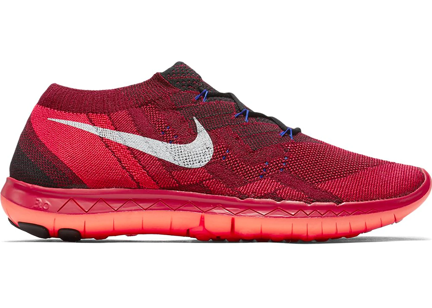 Nike Free 3.0 Flyknit Team Red University Red Men s 718418 016 GB