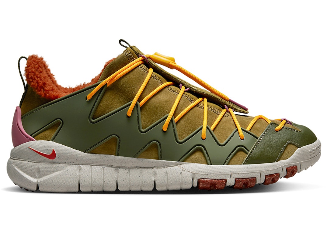 Pre-owned Nike Free Crater Trail Boot N7 Olive Flak In Olive Flak/cargo Khaki/light Orewood Brown
