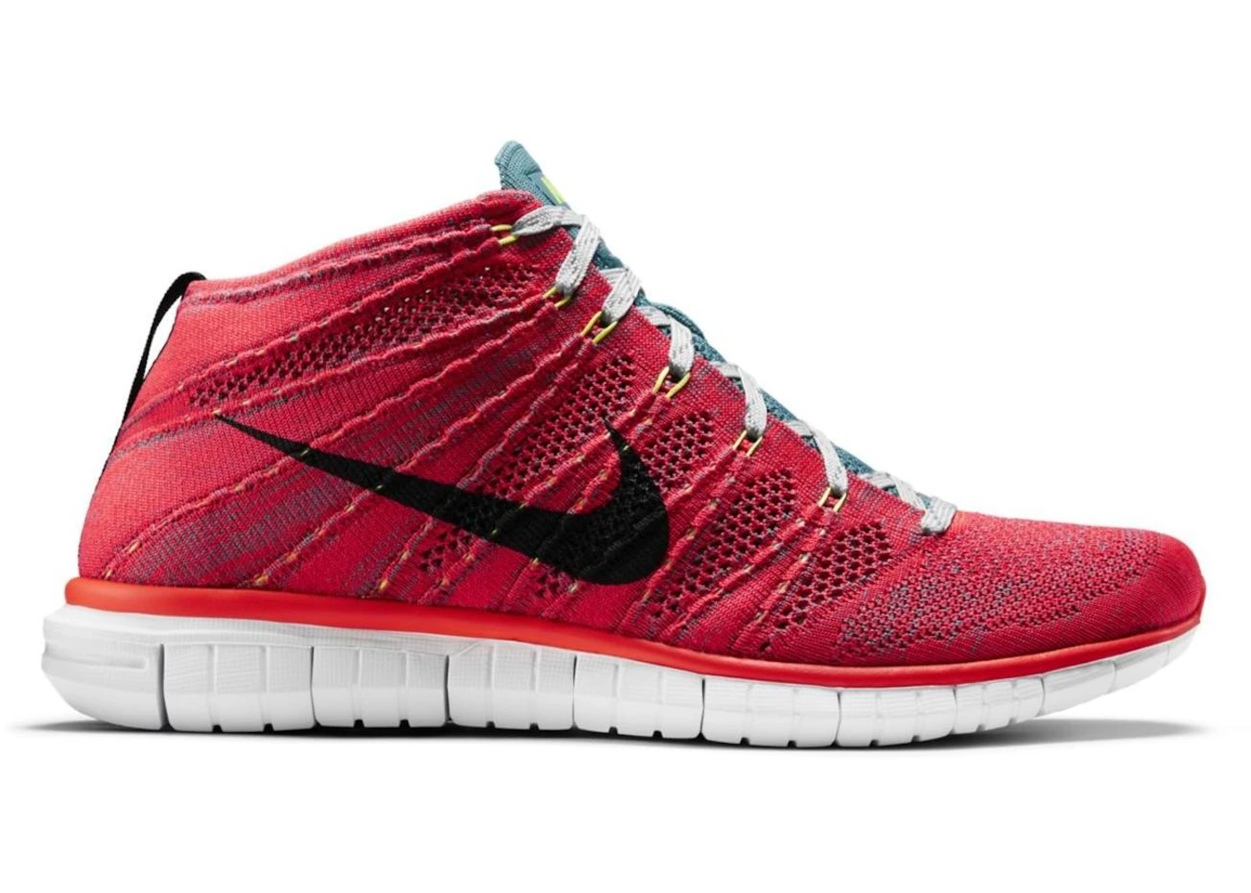 Nike Free Flyknit Flyknit Chukka Red NIKE Womens Free Flyknit