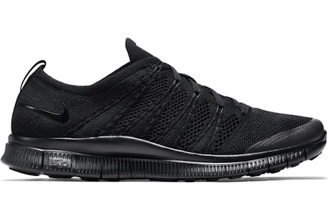 Nike Free Flyknit NSW Triple Black Men s 599459 005 US