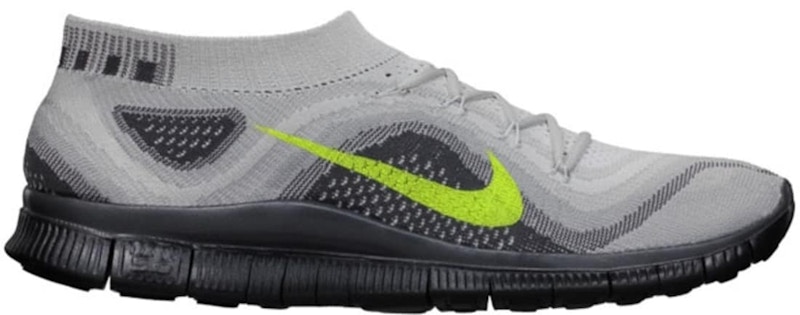 Nike Free Flyknit Pure Platinum Volt