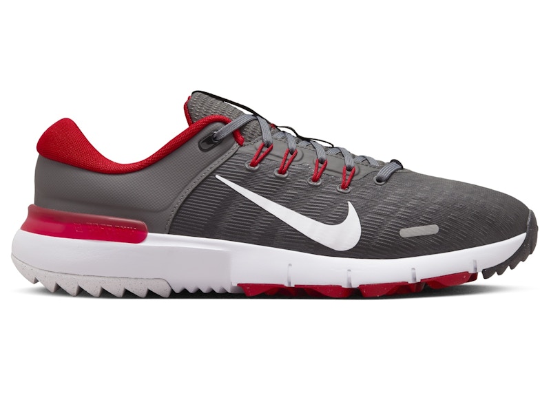 Nike Free Golf Next Nature Iron Grey University Red Smoke Grey White Men s FN0332 002 US